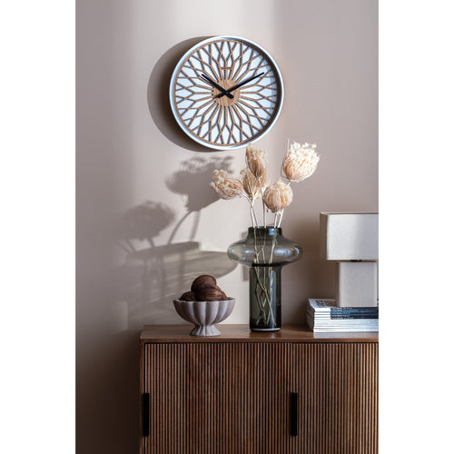 Karlsson wandklok Girasol - wit - Ø40.6cm