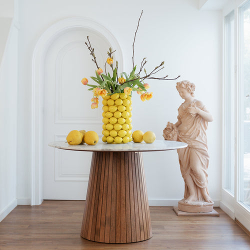 Kare Design Vaas citroenen geel 43cm - vtwonen shop