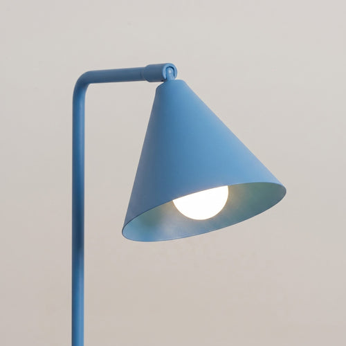 Sollux Lighting Tafellamp NOX lichtblauw - 18x18x35cm