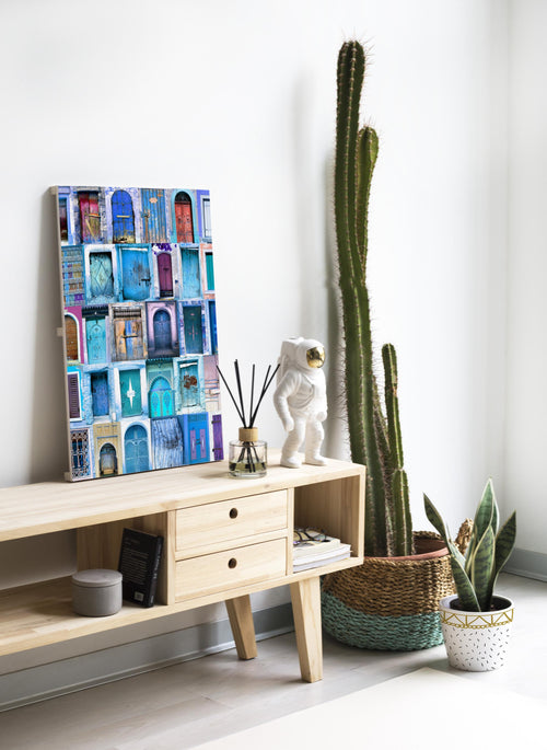 Really Nice Things - Paneel - 60x40 cm - Blue Doors