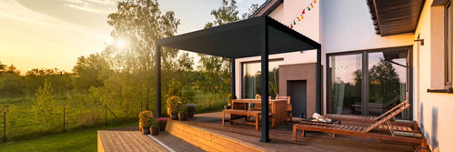 MIRADOR Pergola 111 Deluxe 3,6x3,6m - Antraciet