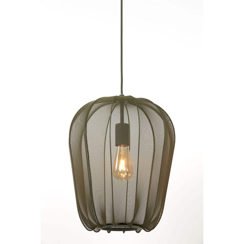 Light & Living hanglamp PLUMERIA - Ø34x40cm - groen