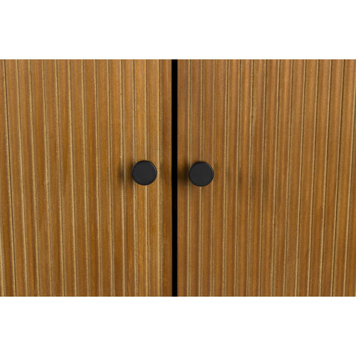 Housecraft Living Coztilla Kast/ Opbergkast Laag Zwart/ Bruin - vtwonen shop