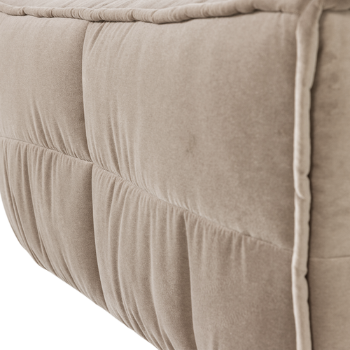 vtwonen hocker Cluster - Velvet - Chocolade Warm - 45x104x60