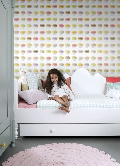 ESTAhome XXL behang macarons meerkleurig - 50 x 900 cm - 158103 - vtwonen shop