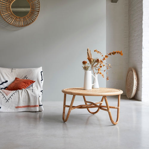 Tikamoon Rotan salontafel - Naturel