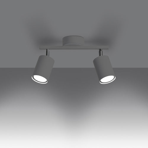 Sollux Lighting Plafondlamp LEMMI 2 wit - 26x8x20cm