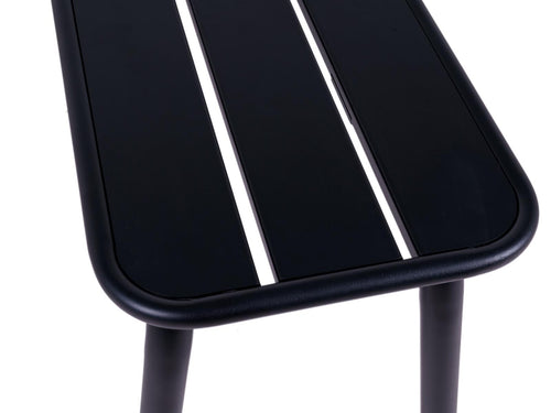 MaximaVida metalen tuinbank Max 120 cm zwart - zonder rugleuning - vtwonen shop