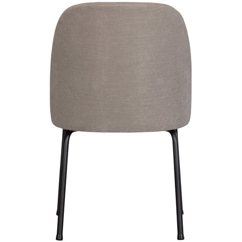 WOOOD eetkamerstoelen Vogue - Geweven stof - Zand - Set van 6