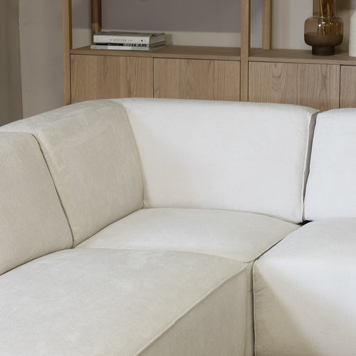 Giga Meubel Hoekbank Parijs - 2,5-Zits - Links - Beige