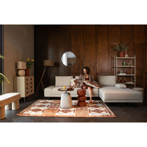 Dutchbone Shelly Bijzettafel Off-White - Wit - vtwonen shop