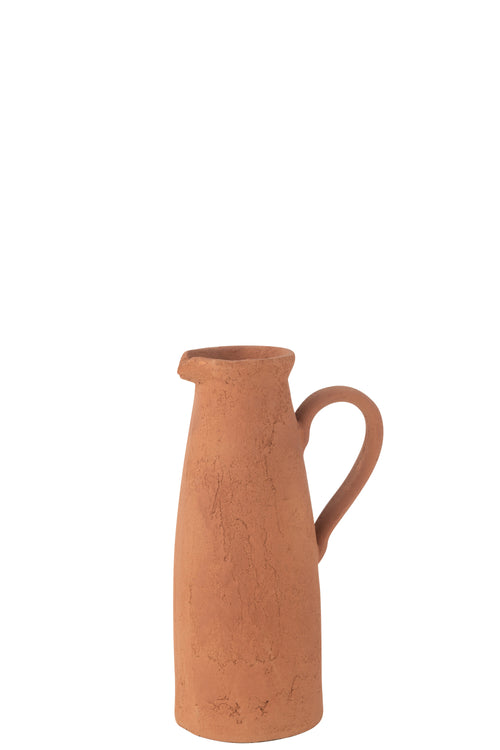 J-Line vaas Moke Kruik - keramiek - koper - large - 42 cm hoog - vtwonen shop