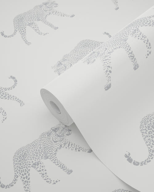 ESTAhome behang panters wit en lichtgrijs - 53 cm x 10.05 m - 139776 - vtwonen shop