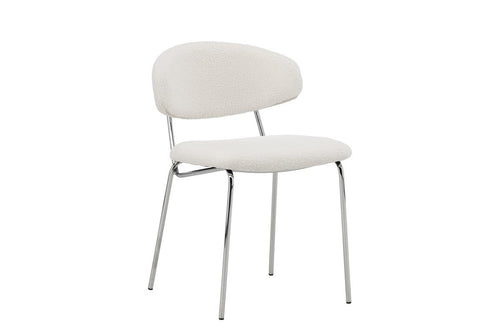 Rebellenclub Eetkamerstoel Otti - Set van 2 - Wit