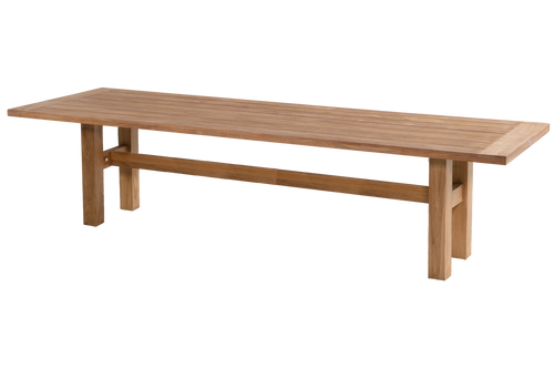 Hartman Tuintafel Sophie Yasmani - Naturel Teakhout - 300x100x76cm - vtwonen shop