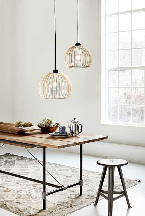 Nordlux Chino Hanglamp - Ø25cm - E27 - Naturel