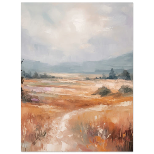 Artfulprints  Abstract - Open field   poster 30x40 cm