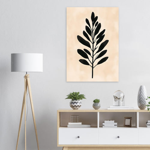 Artfulprints  Boho – Bold leaf   poster 50x70 cm - vtwonen shop