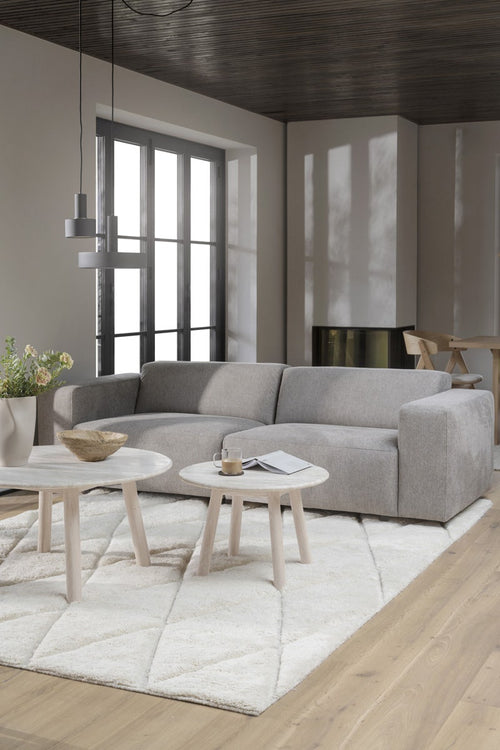 Rowico Home Willard gestoffeerde 3 zitsbank beige - 236 cm - vtwonen shop