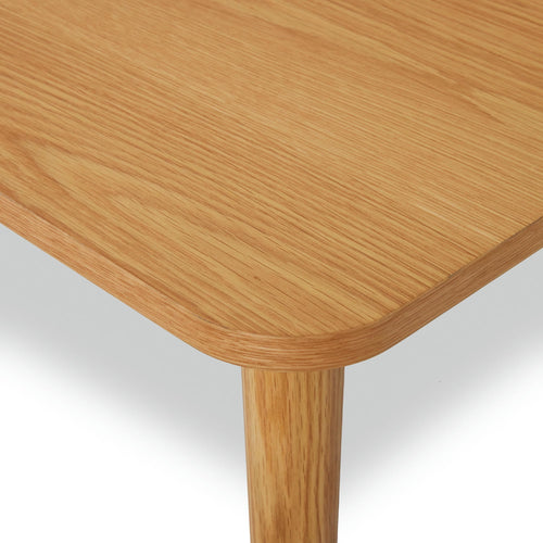 Furnhouse salontafel Nyborg - Natuurlijk eikenhout - 90x90x52