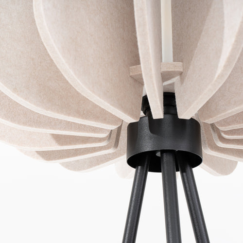 Sollux Lighting Staande lamp MULA 45 beige - 45x45x134cm