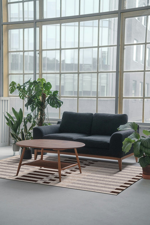 AFK Living vloerkleed Atacama - voor binnen en buiten - grijs - 120 x 170 cm