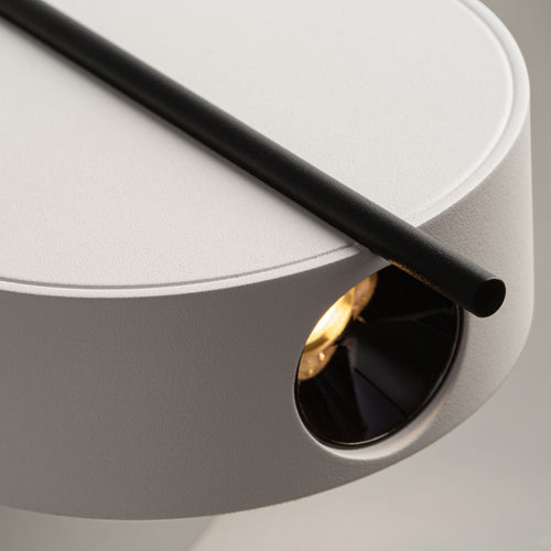 Maytoni - Wandlamp Nuance - Wit en messing - Ø10 - vtwonen shop