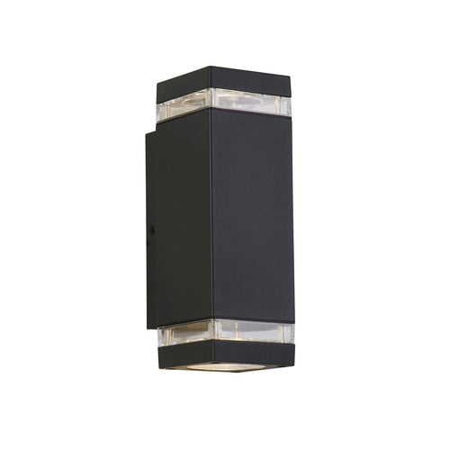 Searchlight Houston Buiten Up Down Wandlamp Grijs