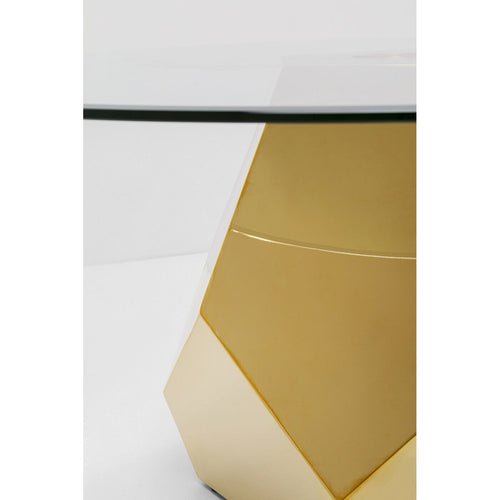 Kare Design Salontafel Ricchezza Ø90cm goud - vtwonen shop