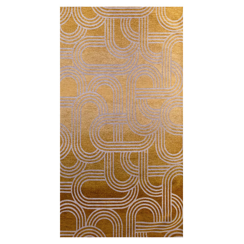 Lola&Moi vloerkleed Honey Cake - bruin -80x150cm - vtwonen shop