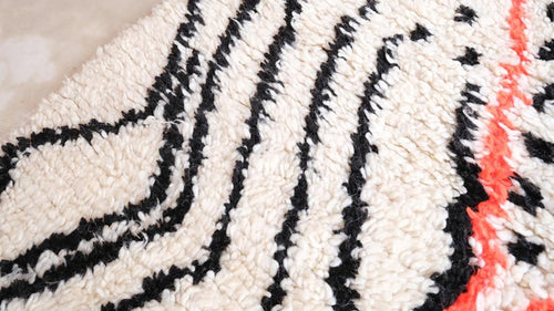 AFK Living vloerkleed Berber - handgemaakt - Wol - 140 cm x 200 cm
