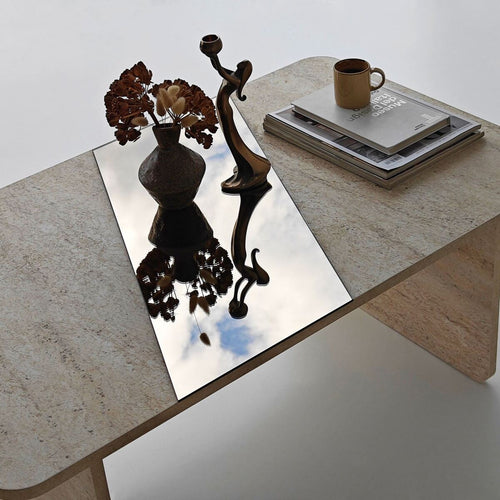 Calicosy - SOLEA Salontafel - Naturel - 100x60x40 cm