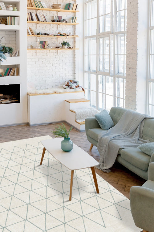 AFK Living vloerkleed Isocele - zeer zacht - beige - 140 x 200 cm - vtwonen shop