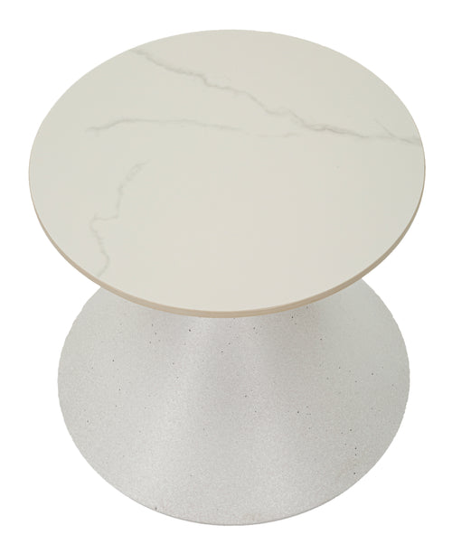 Mauro Ferretti bijzettafel - 42x40 cm - wit