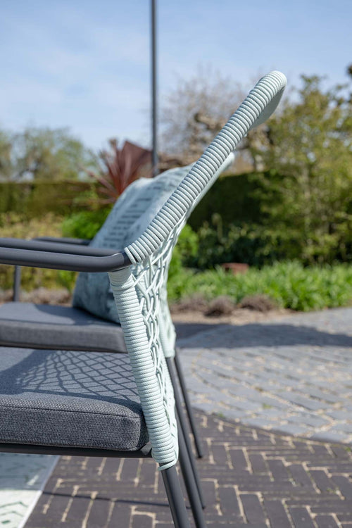 5-delige tuinset Dido stoelen zachtgroen - Rimini tafel - vtwonen shop