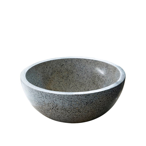 Tikamoon Waskom van terrazzo in grijs ∅ 40 cm - Grijs