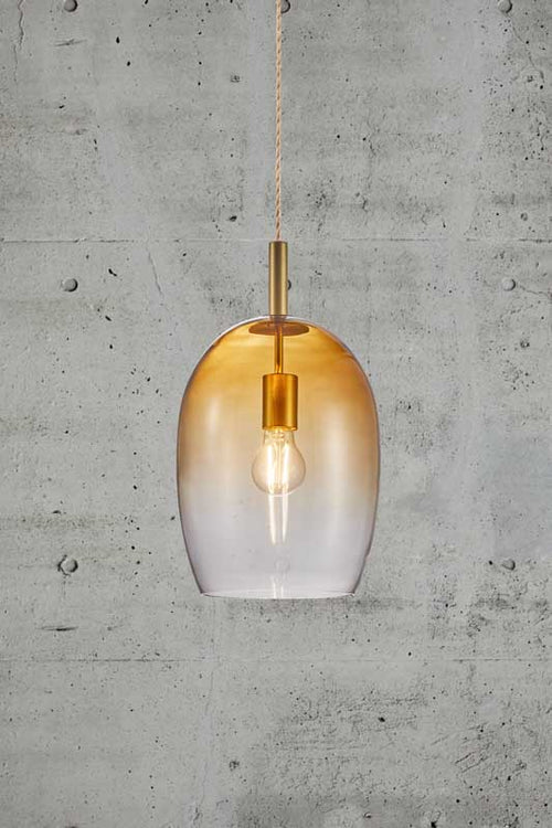 Nordlux Uma Hanglamp - Ø23cm - E27 - Amber