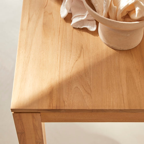 Tikamoon Massief teakhouten bartafel voor 4/6 personen - Naturel