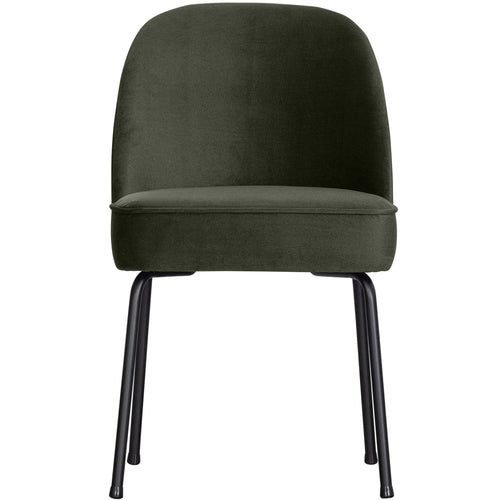 BePureHome eetkamerstoelen Vogue- Fluweel - Donkergroen - Set van 2 - vtwonen shop