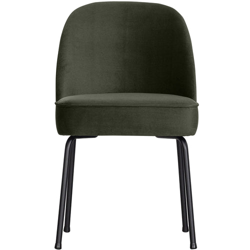 WOOOD eetkamerstoelen Vogue - Fluweel - Donkergroen - Set van 6