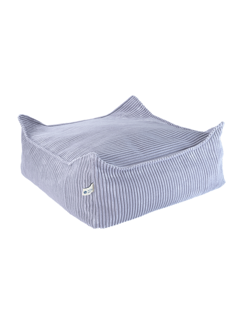 Wigiwama Vierkante Poef - Blauw - vtwonen shop