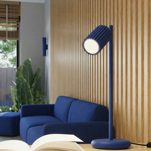 Sollux Lighting Wandlamp KARBON 20 ultramarijn - 6,5x8,5x20cm