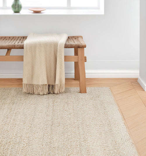 AFK Living vloerkleed Looma - natuurlijke stijl - beige - 200 x 290 cm