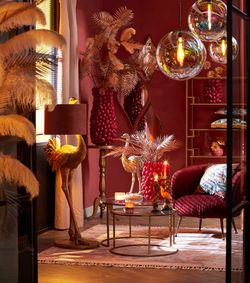 Light & Living vloerlamp OSTRICH  - 62x50x146.5cm - brons - vtwonen shop