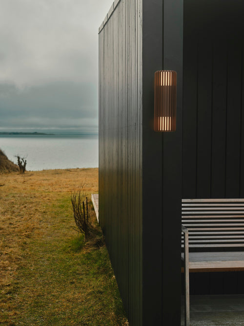 Nordlux Aludra Double | Wandlamp | Zeegrijs Metallic Bruin | E27 | Seaside