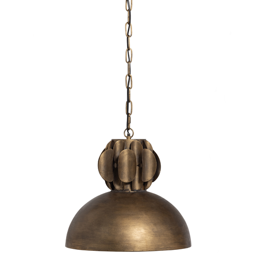 BePureHome hanglamp Polished - Metaal - Antique Brass - 160x40x40 - vtwonen shop