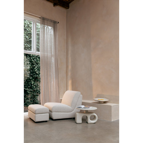 Zuiver Mississippi Hocker Buiten - Beige