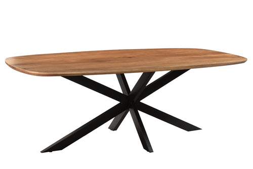 Livingfurn eetkamertafel Jesper Danish Oval - 230cm - mangohout - vtwonen shop