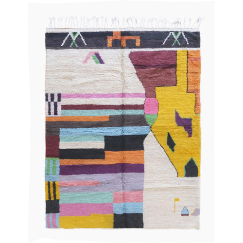 AFK Living vloerkleed Berber - handgemaakt - Wol - 200 cm x 300 cm