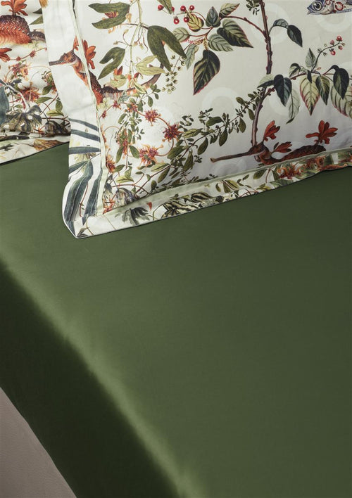 MOOOI hoeslaken Menagerie - 90x200 cm - groen